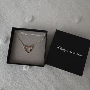 Disney Gold Mickey Necklace